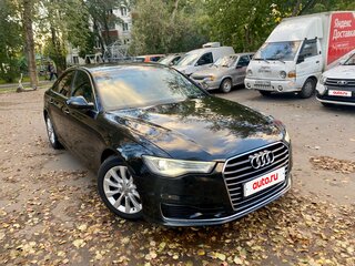 2015 Audi A6 IV (C7) Рестайлинг, чёрный, 2000000 рублей, вид 1