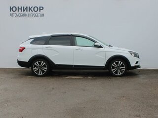 2020 Lada (ВАЗ) Vesta SW Cross I, белый, 1239000 рублей, вид 4