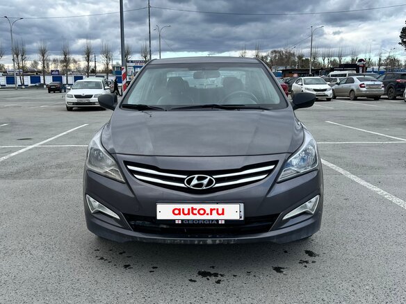 2014 Hyundai Solaris I Рестайлинг, серый, 1199000 рублей - вид 1