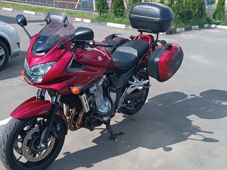 2007 Suzuki Bandit GSF 1250, красный, 490000 рублей, вид 3