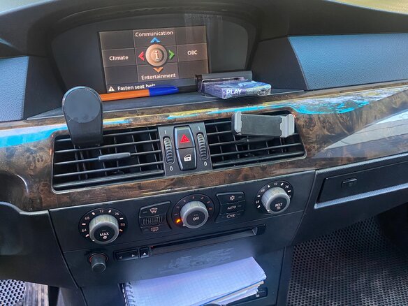 2004 BMW 5 серии 525i V (E60/E61), чёрный, 1200000 рублей - вид 17