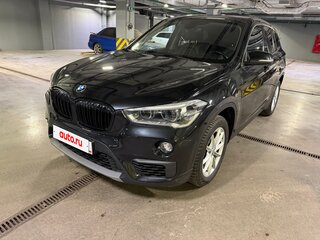 2018 BMW X1 18i sDrive II (F48), чёрный, 2600000 рублей, вид 2