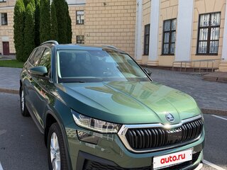 2022 Skoda Kodiaq I Рестайлинг, зелёный, 4200000 рублей, вид 2