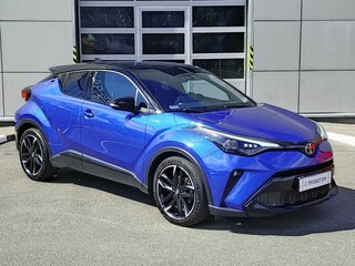 2021 Toyota C-HR I Рестайлинг, синий, 3045000 рублей, вид 3