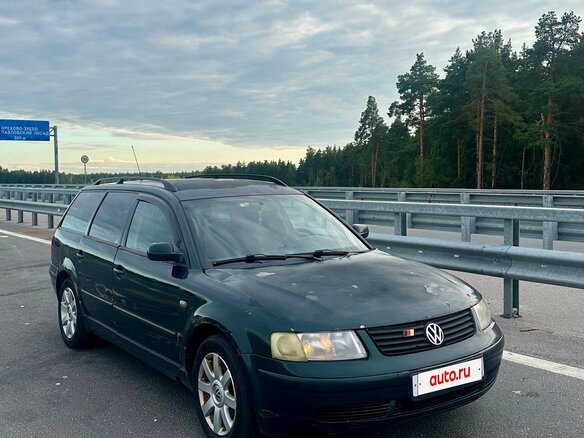 1998 Volkswagen Passat B5, зелёный, 200000 рублей - вид 3