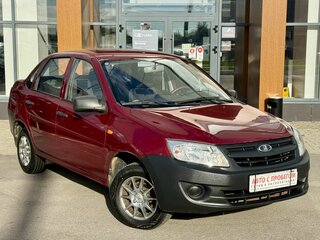 2013 Lada (ВАЗ) Granta I, красный, 299000 рублей, вид 3