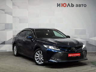 2019 Toyota Camry VIII (XV70), синий, 2990000 рублей, вид 3