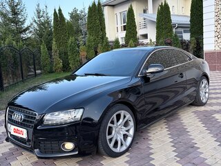 2009 Audi A5 I (8T), чёрный, 1390000 рублей, вид 1