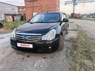 2014 Nissan Almera III (G15), чёрный, 490000 рублей, вид 3