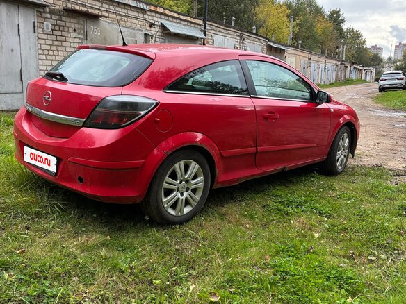 2008 Opel Astra GTC H Рестайлинг, красный, 350000 рублей - вид 6