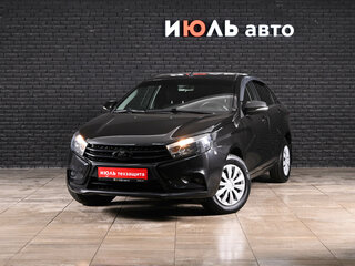 2017 Lada (ВАЗ) Vesta I, чёрный, 830000 рублей, вид 1