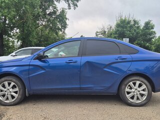 2020 Lada (ВАЗ) Vesta I, синий, 1090000 рублей, вид 4