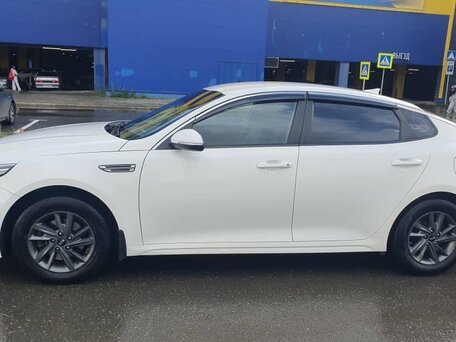 2019 Kia Optima IV Рестайлинг, белый, 1250000 рублей, вид 5