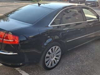 2008 Audi A8 Long II (D3) Рестайлинг 2, чёрный, 1270000 рублей, вид 5