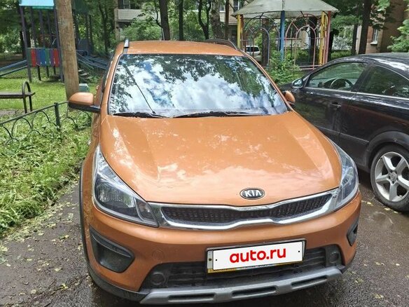2019 Kia Rio X-Line IV, оранжевый, 1400000 рублей