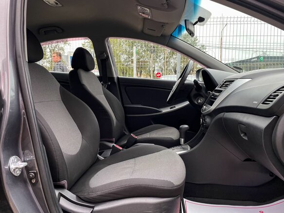 2012 Hyundai Solaris I, серый - вид 11