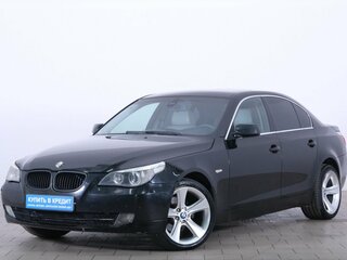 2003 BMW 5 серии 525i V (E60/E61), чёрный, 999000 рублей, вид 4
