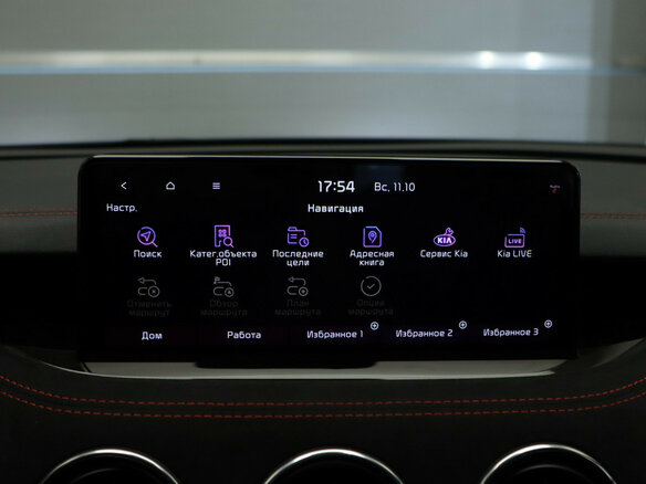 2021 Kia Stinger I Рестайлинг, чёрный, 3175000 рублей - вид 19