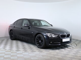2016 BMW 3 серии 320d xDrive VI (F3x) Рестайлинг, чёрный, 2175000 рублей, вид 3