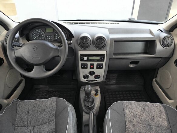 2009 Renault Logan I, серый, 359000 рублей - вид 9