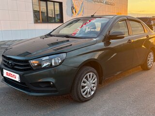 2017 Lada (ВАЗ) Vesta I, зелёный, 619000 рублей, вид 1
