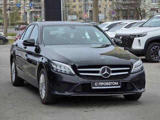 2018 Mercedes-Benz C-Класс 180 9G-TRONIC IV (W205), чёрный, 2199000 рублей, вид 3