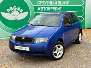 2004 Skoda Fabia I Рестайлинг, синий, 240000 рублей, вид 1