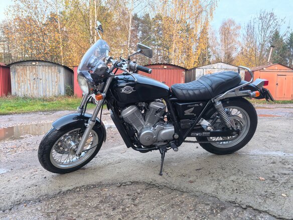 1997 Honda VRX 400, чёрный, 397000 рублей