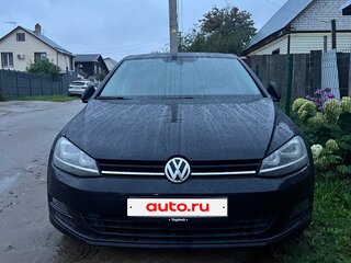 2014 Volkswagen Golf VII, чёрный, 1450000 рублей, вид 1