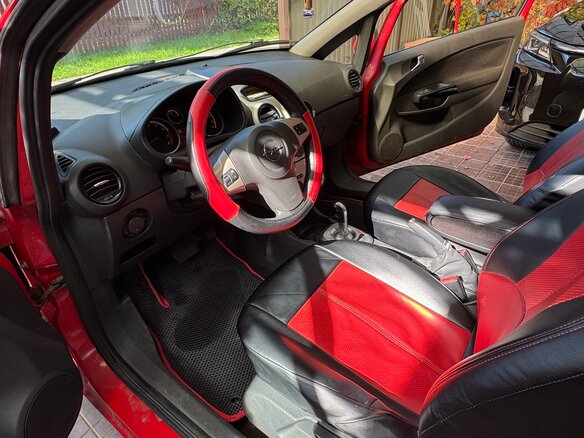 2008 Opel Corsa D, красный, 395000 рублей - вид 8