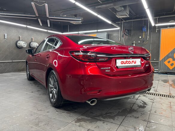 2019 Mazda 6 III (GJ) Рестайлинг 2, красный - вид 4