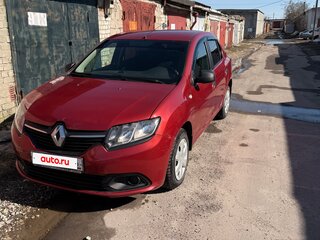 2014 Renault Logan II, красный, 580000 рублей, вид 1