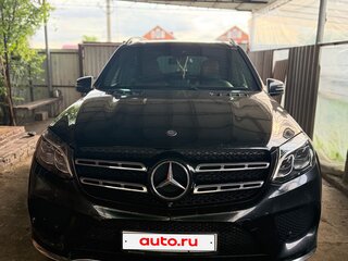 2016 Mercedes-Benz GLS 350 d I (X166), чёрный, 3750000 рублей, вид 1