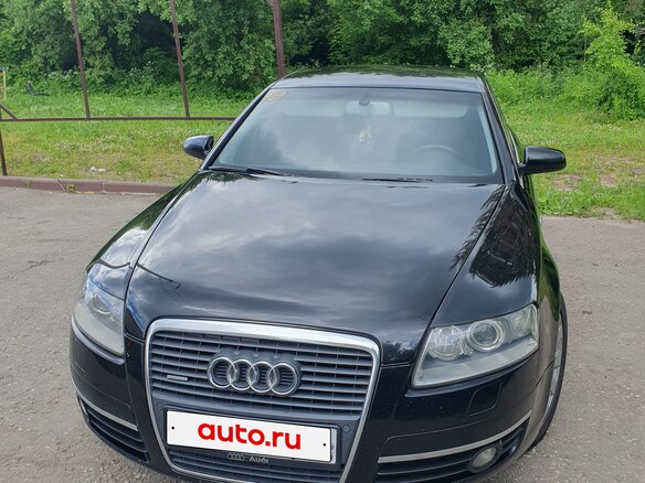 2007 Audi A6 III (C6), чёрный, 980000 рублей - вид 1