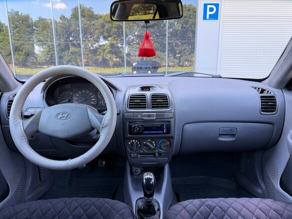 2008 Hyundai Accent ТагАЗ II, чёрный, 249000 рублей - вид 12