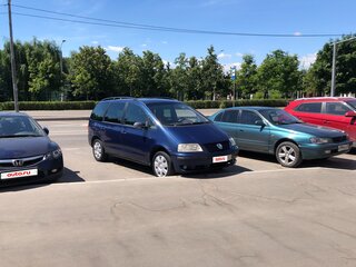 2007 Volkswagen Sharan I Рестайлинг 2, синий, 535000 рублей, вид 2