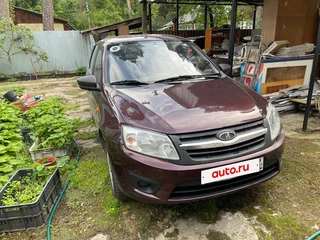 2014 Lada (ВАЗ) Granta I, красный, 290000 рублей, вид 1