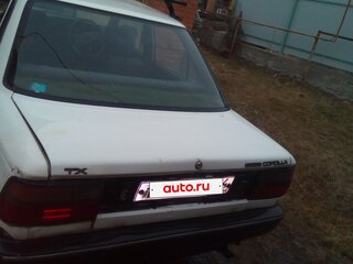 1989 Toyota Corolla VI (E90), бежевый, 68000 рублей, вид 3