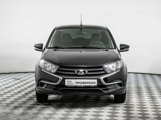 2022 Lada (ВАЗ) Granta I Рестайлинг, чёрный, 597000 рублей, вид 2