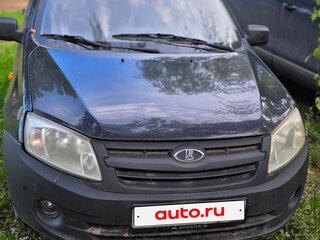 2013 Lada (ВАЗ) Granta I, чёрный, 300000 рублей, вид 1