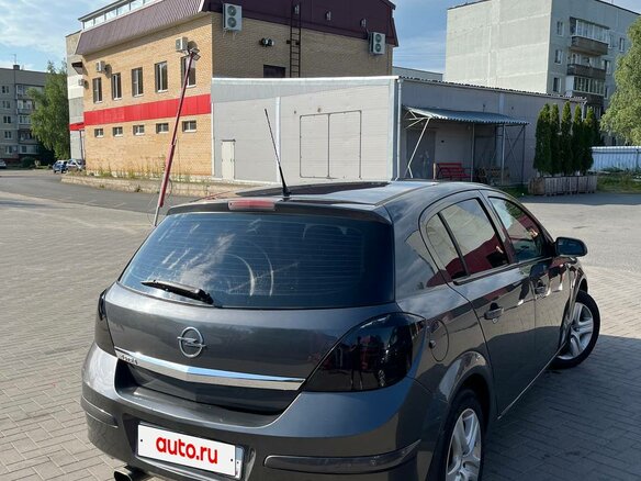 2009 Opel Astra H Рестайлинг, серый, 450000 рублей - вид 6