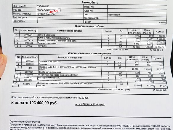 2016 Skoda Octavia III (A7), коричневый, 1385000 рублей - вид 7