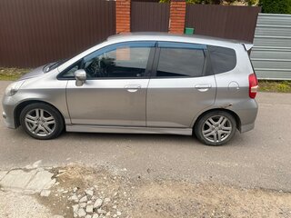 2008 Honda Jazz I Рестайлинг, серебристый, 650000 рублей, вид 4