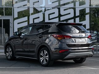 2017 Hyundai Santa Fe III Рестайлинг, коричневый, 1863200 рублей, вид 2