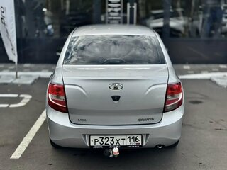 2012 Lada (ВАЗ) Granta I, серебристый, 410000 рублей, вид 5