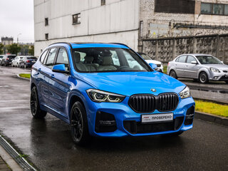 2021 BMW X1 20i xDrive II (F48) Рестайлинг, синий, 3199000 рублей, вид 5