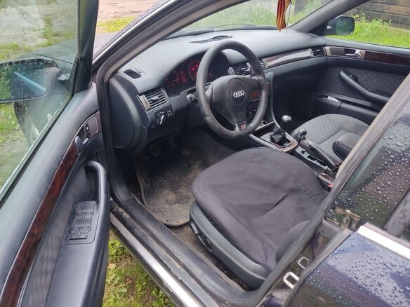 1998 Audi A6 II (C5), синий - вид 2