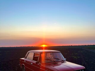 1990 Lada (ВАЗ) 2106, красный, 75000 рублей, вид 2
