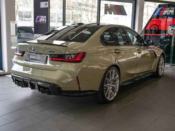2026 BMW M3 Competition Package VI (G80) Рестайлинг, бежевый - вид 2