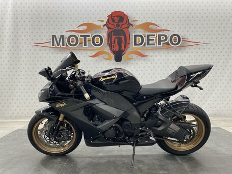 2010 Kawasaki ZX-10R Ninja, чёрный, 749000 рублей, вид 2